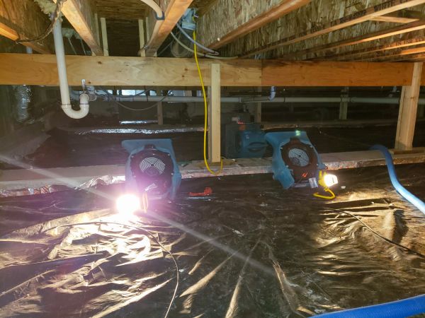 Crawlspace Water Removal in Saint Cloud