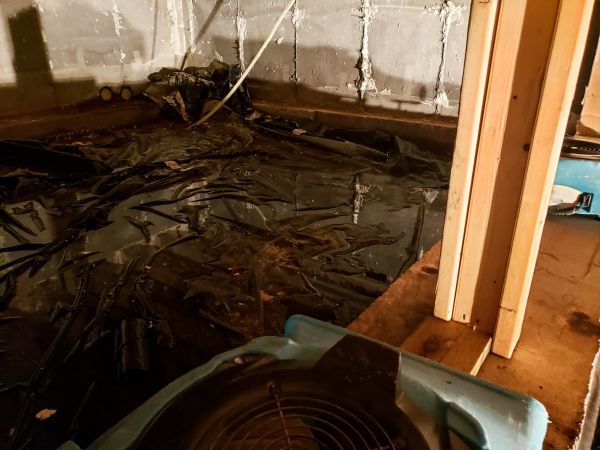 Crawlspace Water Cleanup in Saint Cloud