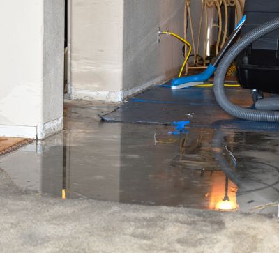 Crawlspace Water Cleanup detail